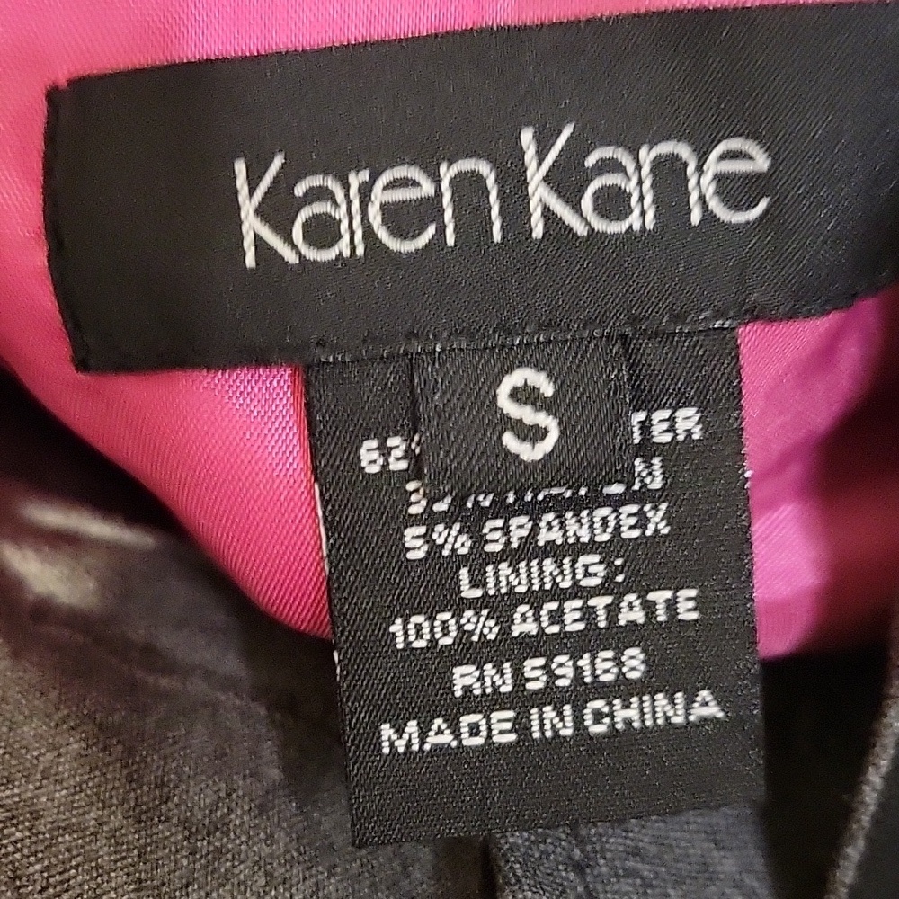 ❤️ NWOT! KAREN KANE SHORT SLEEVE JACKET, SMALL - Picture 4 of 11